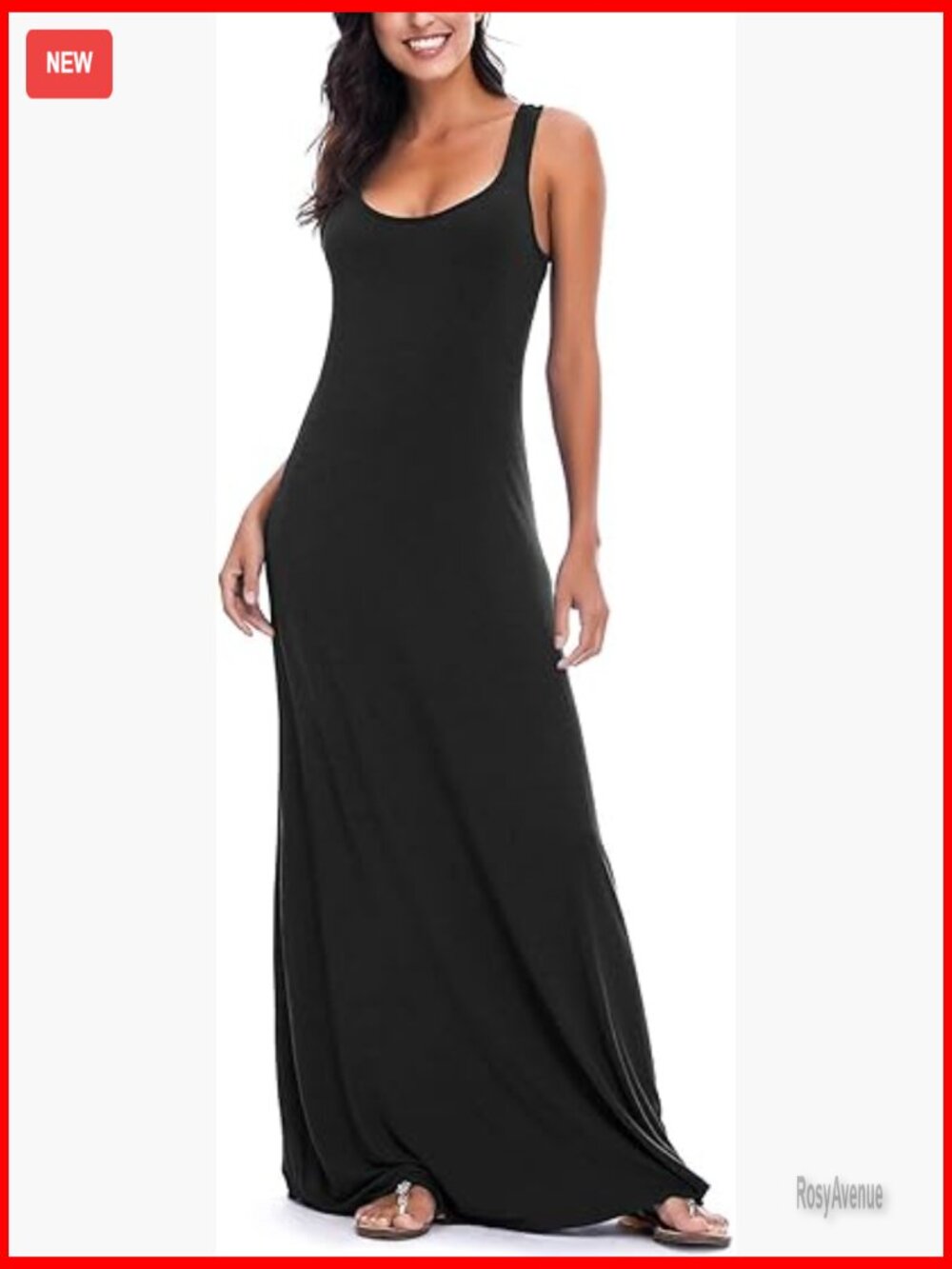 Sexy Sleeveless Maxi Dress, Floral Print, Summer Beach Casual